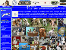 Tablet Screenshot of canisakris.ro